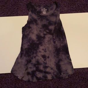 american eagle tie dye soft and sexy tank